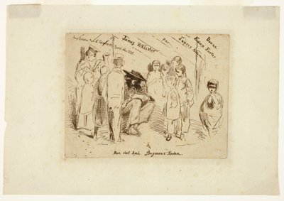 Frontespizio di "Douze Eaux Fortes d