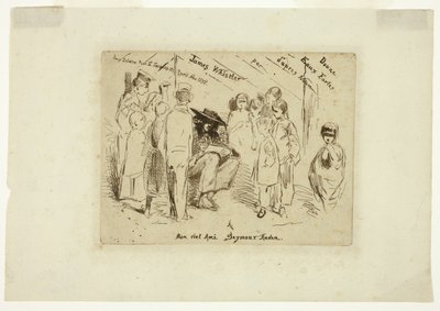 Frontespizio di "Douze Eaux Fortes d