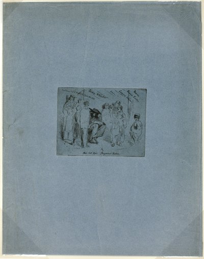 Frontespizio di "Douze Eaux Fortes d