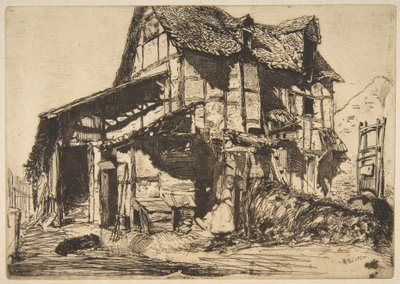 La casa in affitto pericolante (La vecchia fattoria) da James McNeill Whistler