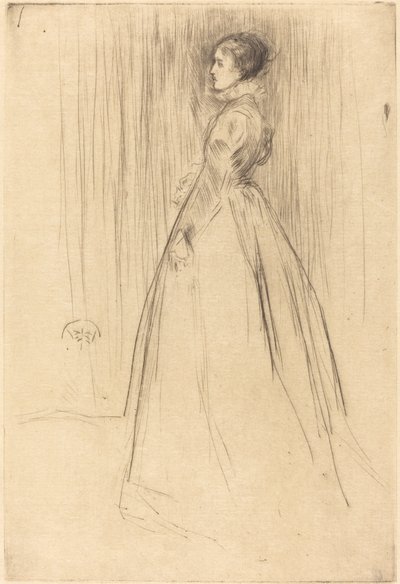 Il Vestito di Velluto da James Abbott McNeill Whistler
