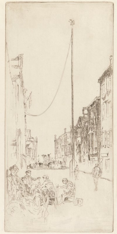 Il Palo Veneziano da James Abbott McNeill Whistler
