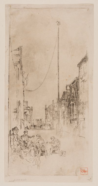 Il Palo Veneziano da James Abbott McNeill Whistler