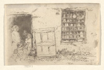 Il negozio di dolci del villaggio da James Abbott McNeill Whistler