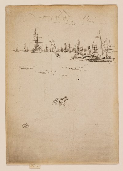 La barca dei visitatori da James McNeill Whistler