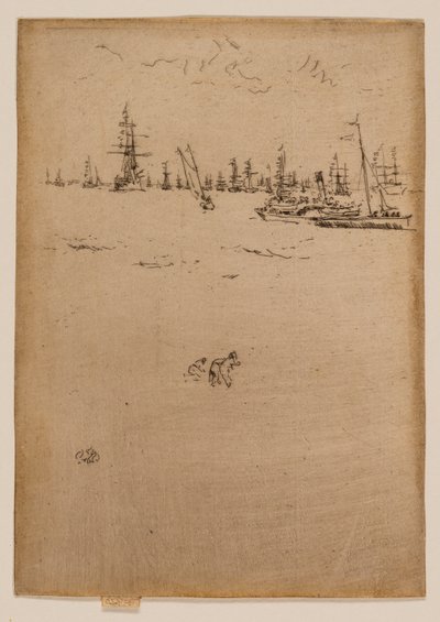 La barca dei visitatori da James McNeill Whistler