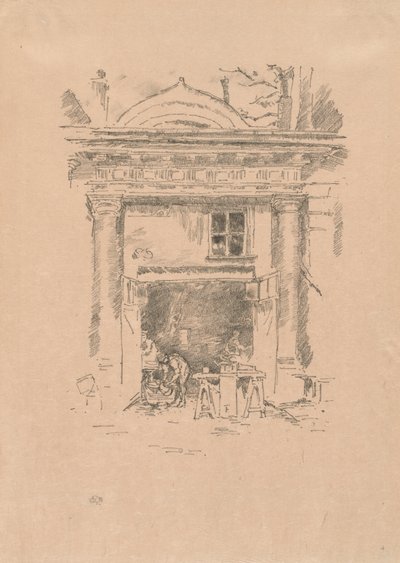 I fabbri bianchi, Impasse des Carmélites da James McNeill Whistler