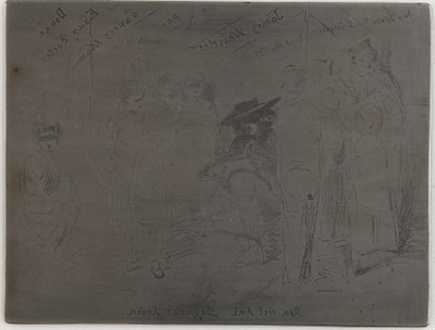 Titolo al Set Francese da James Abbott McNeill Whistler