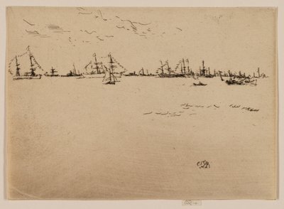 Navi da trasporto truppe da James Abbott McNeill Whistler