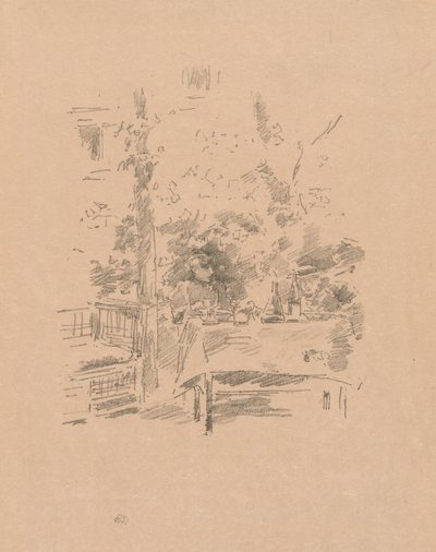 Tête-à-tête nel giardino da James Abbott McNeill Whistler