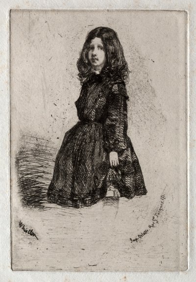 Dodici acqueforti dalla natura:  Annie da James McNeill Whistler