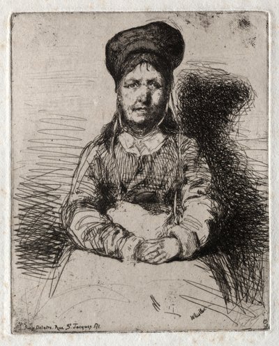 Dodici acqueforti dalla natura:  La Rétameuse da James McNeill Whistler