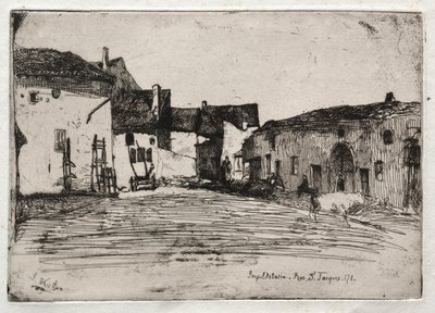 Dodici acqueforti dalla natura:  Liverdun da James McNeill Whistler