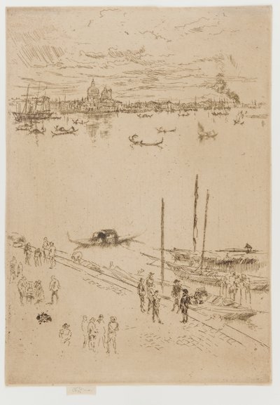 Venezia verticale da James Abbott McNeill Whistler