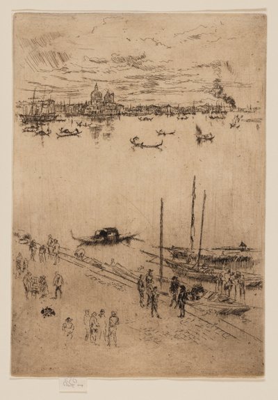 Venezia verticale da James Abbott McNeill Whistler
