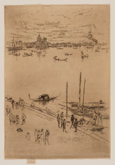 Venezia verticale da James Abbott McNeill Whistler
