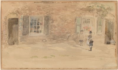 Negozio di villaggio, Chelsea da James Abbott McNeill Whistler