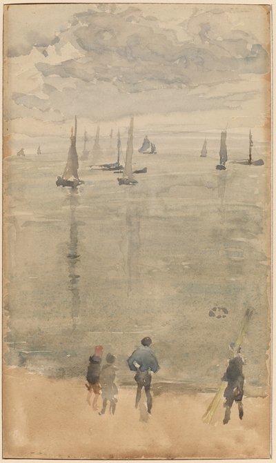 Violet [Nota?]...Il ritorno delle barche da pesca da James Abbott McNeill Whistler