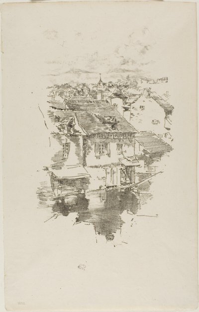 Vitré: Il canale da James McNeill Whistler