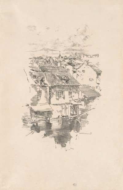 Vitré: Il Canale da James McNeill Whistler