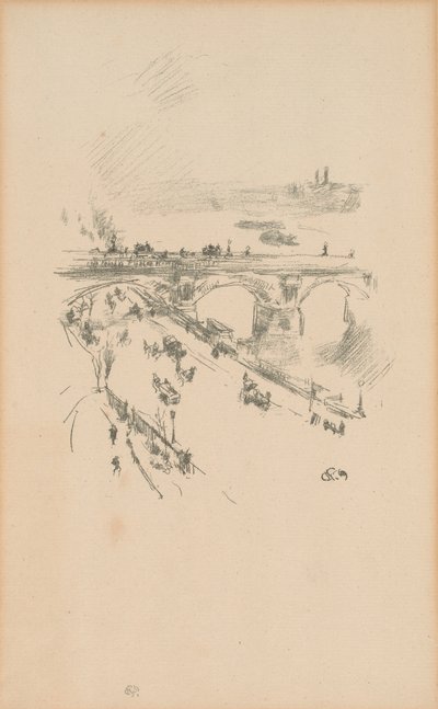 Ponte di Waterloo da James Abbott McNeill Whistler