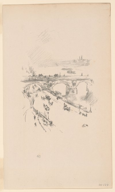 Ponte di Waterloo da James Abbott McNeill Whistler