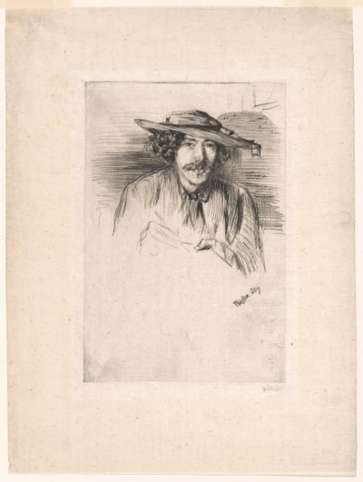 Whistler con un cappello da James Abbott McNeill Whistler