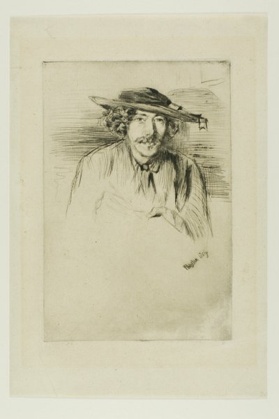 Whistler con un cappello da James Abbott McNeill Whistler
