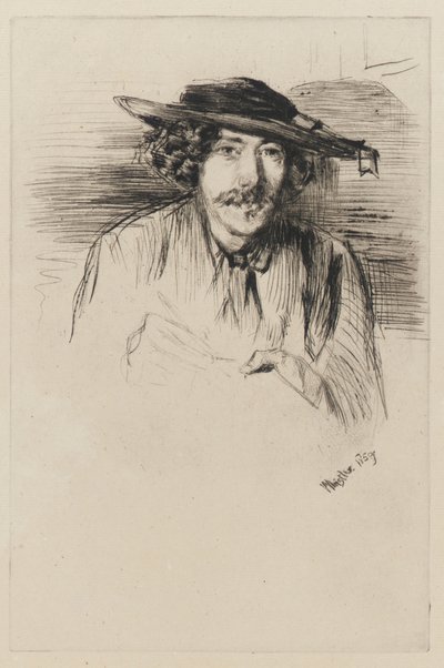 Whistler con un cappello da James Abbott McNeill Whistler