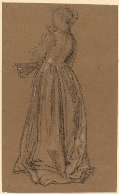 Donna con ventaglio da James Abbott McNeill Whistler
