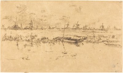 Zaandam da James Abbott McNeill Whistler