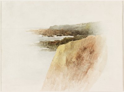 Paesaggio marino: promontorio e scogliere da James Miller Brown