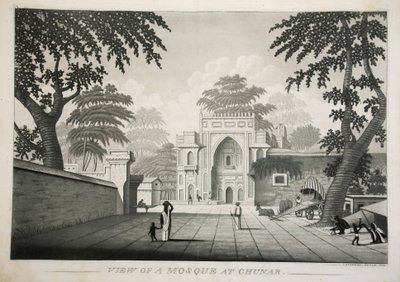 Veduta di una Moschea a Chunar da James Moffat