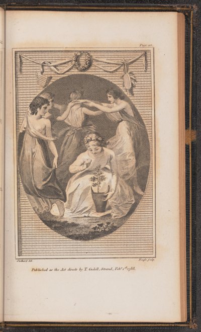 Illustrazione per il Canto V da James Neagle after Thomas Stothard