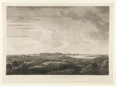 Veduta di Boston presa sulla strada per Dorchester da James Newton