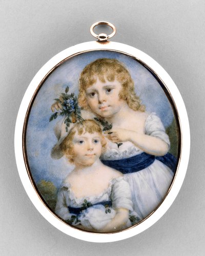 Ritratto di due sorelle, c.1795 da James Nixon
