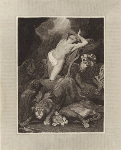 Daniele nella fossa dei leoni da James Northcote