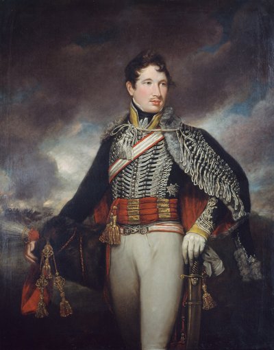 Tenente Andrew Finucane, 10th Light Dragoons, 1811 da James Northcote