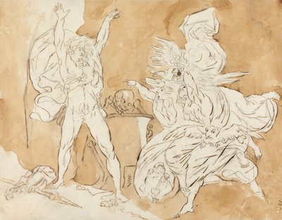 Macbeth e le streghe da James Northcote