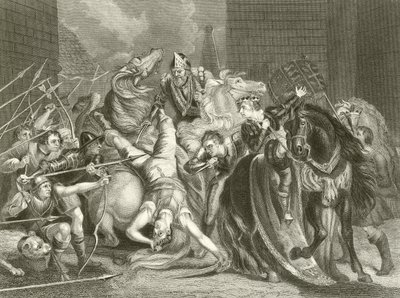 Sindaco di Londra che uccide Wat Tyler da James Northcote