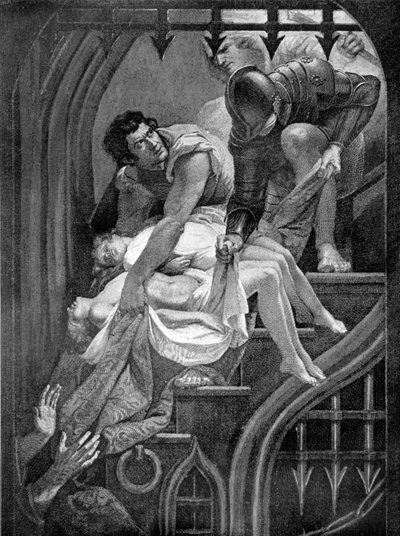 Omicidio dei figli di Edoardo IV, c.1900 da James Northcote