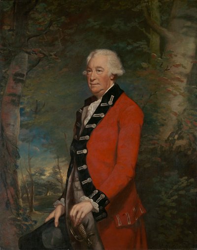 Sir Ralph Milbanke, Bt., in Uniforme della Milizia dello Yorkshire (North Riding) da James Northcote