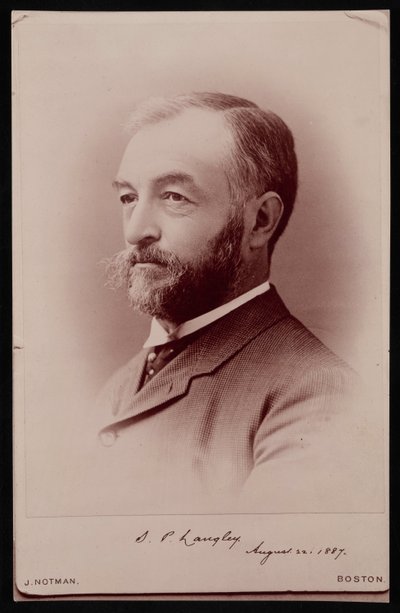 Ritratto di Samuel Pierpont Langley da James Notman