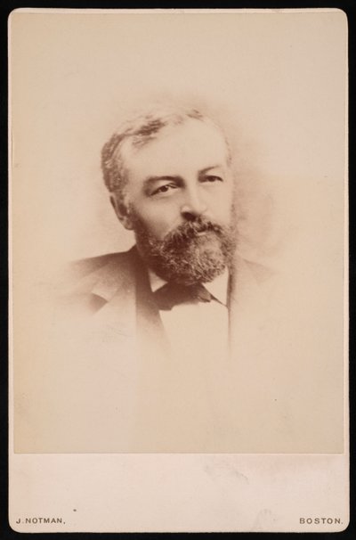 Ritratto di Samuel Pierpont Langley 1834-1906, prima del 1890 da James Notman