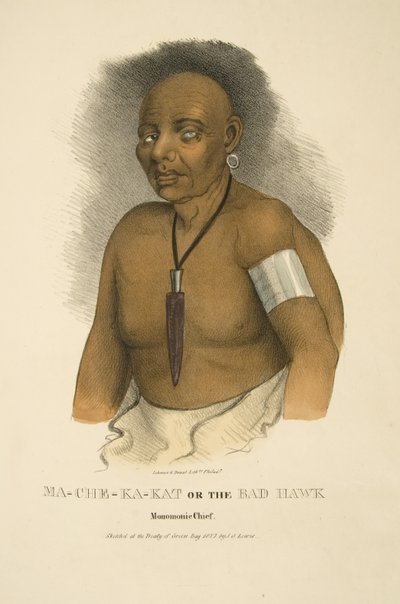 Ma-che-ka-kat o il Falco Cattivo da James Otto Lewis