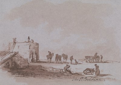 Costruzione di un forte da James Pattison Cockburn