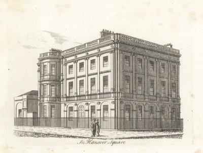 Harewood House, Hanover Square, Londra da James Peller Malcolm