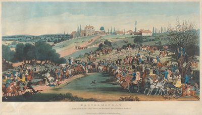 Lunedì di Pasqua. 1. Liberazione del cervo a Buckits Hill, Epping Forest da James Pollard
