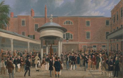 Corse di Epsom: Giorno di regolamento a Tattersalls da James Pollard