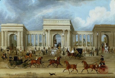 Hyde Park Corner da James Pollard